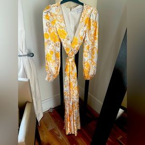 Beautiful petal & pup long dress